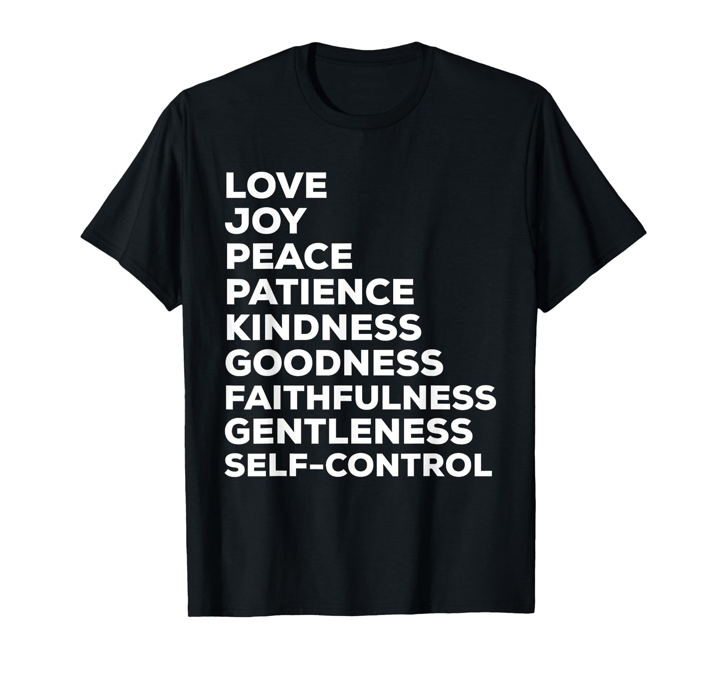 Fruits of the Spirit T-shirt | Love Joy Peace Patience T-Shirt