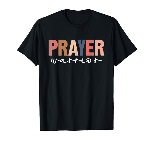 Prayer Warrior Faith God Jesus Christian Women Cute T-Shirt