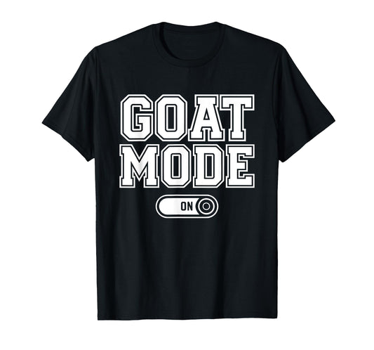 Goat Mode On Costume Funny Mountain Climber Animal T-Shirt