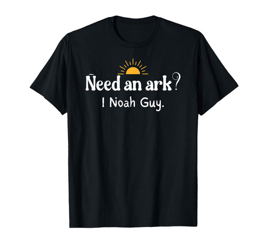 Need an Ark I Noah Guy Vintage Funny Christian T-Shirt