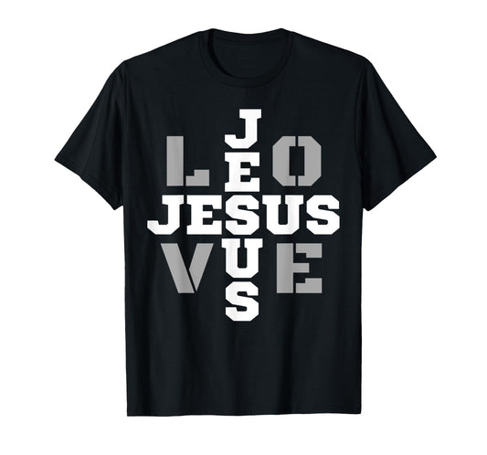 Funny Jesus Loves You - Jesus Christ Christian Faith in God T-Shirt