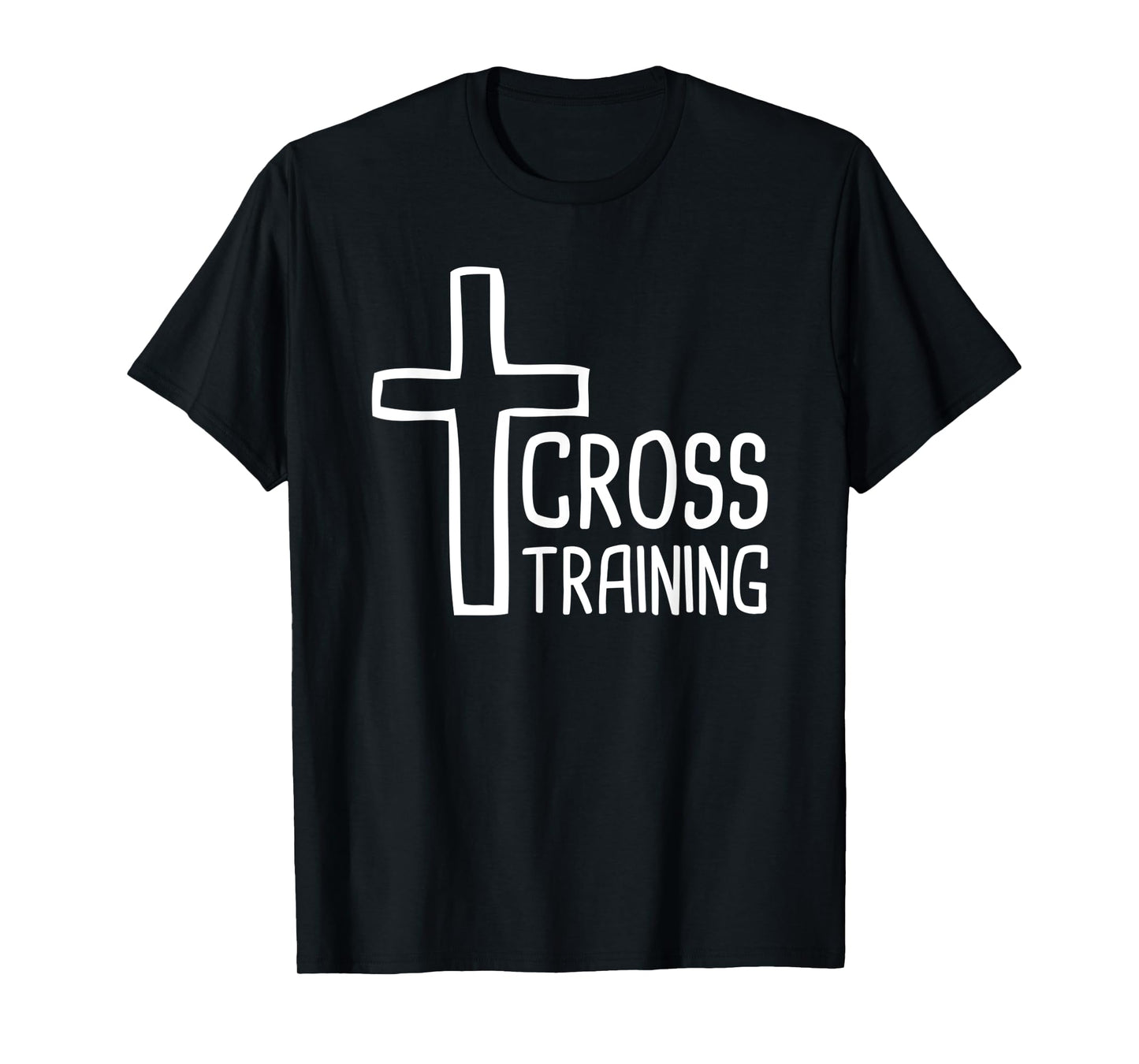 Funny Cross Gift for Christian Workout Gym Fans T-Shirt