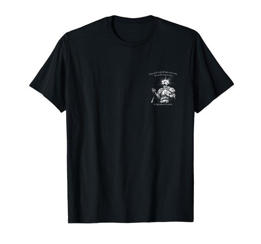Kids St. Ignatius of Loyola Pray as if God Will Take Care of It T-Shirt