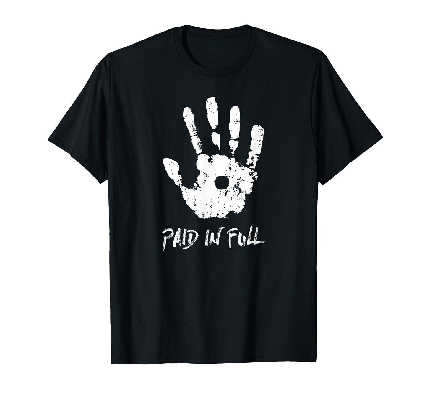 Jesus Hand Print, Paid in Full - Christian Faith T-Shirt