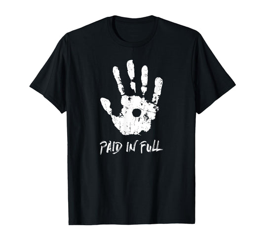 Jesus Hand Print, Paid in Full - Christian Faith T-Shirt