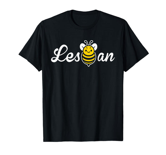 Les Bee An Funny Lesbian Outfit LGBTQ Gay Pride T-Shirt