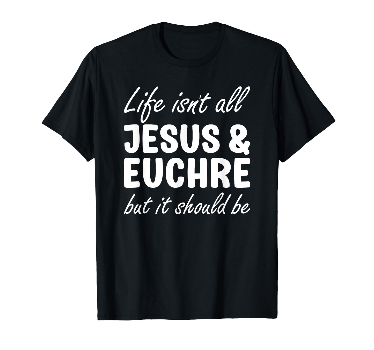 Euchre for Men or Women I Love Euchre Funny Euchre Player T-Shirt