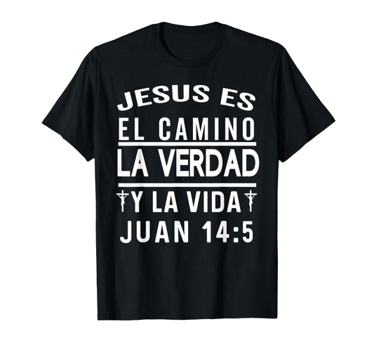 Camiseta Cristiana Para Mujer Y Hombre En Espanol Cristiano T-Shirt