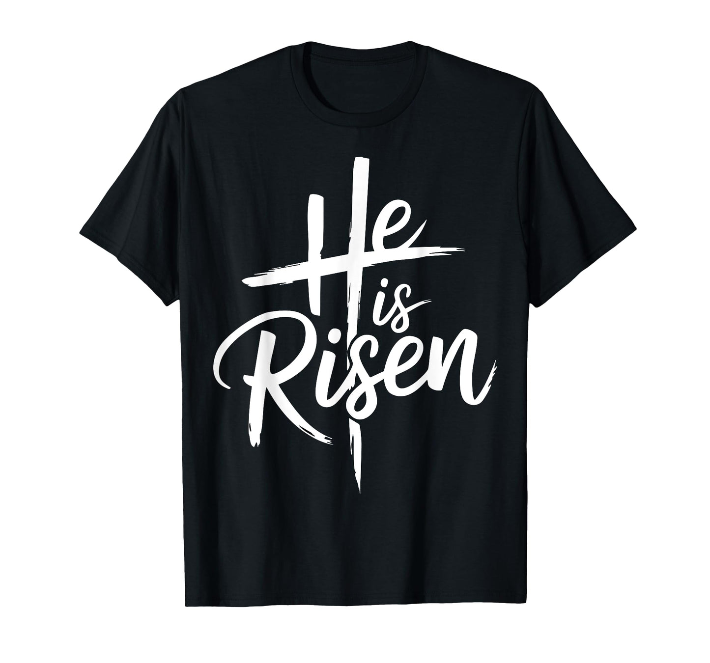 He is risen jesus cross for christian easter day T-Shirt