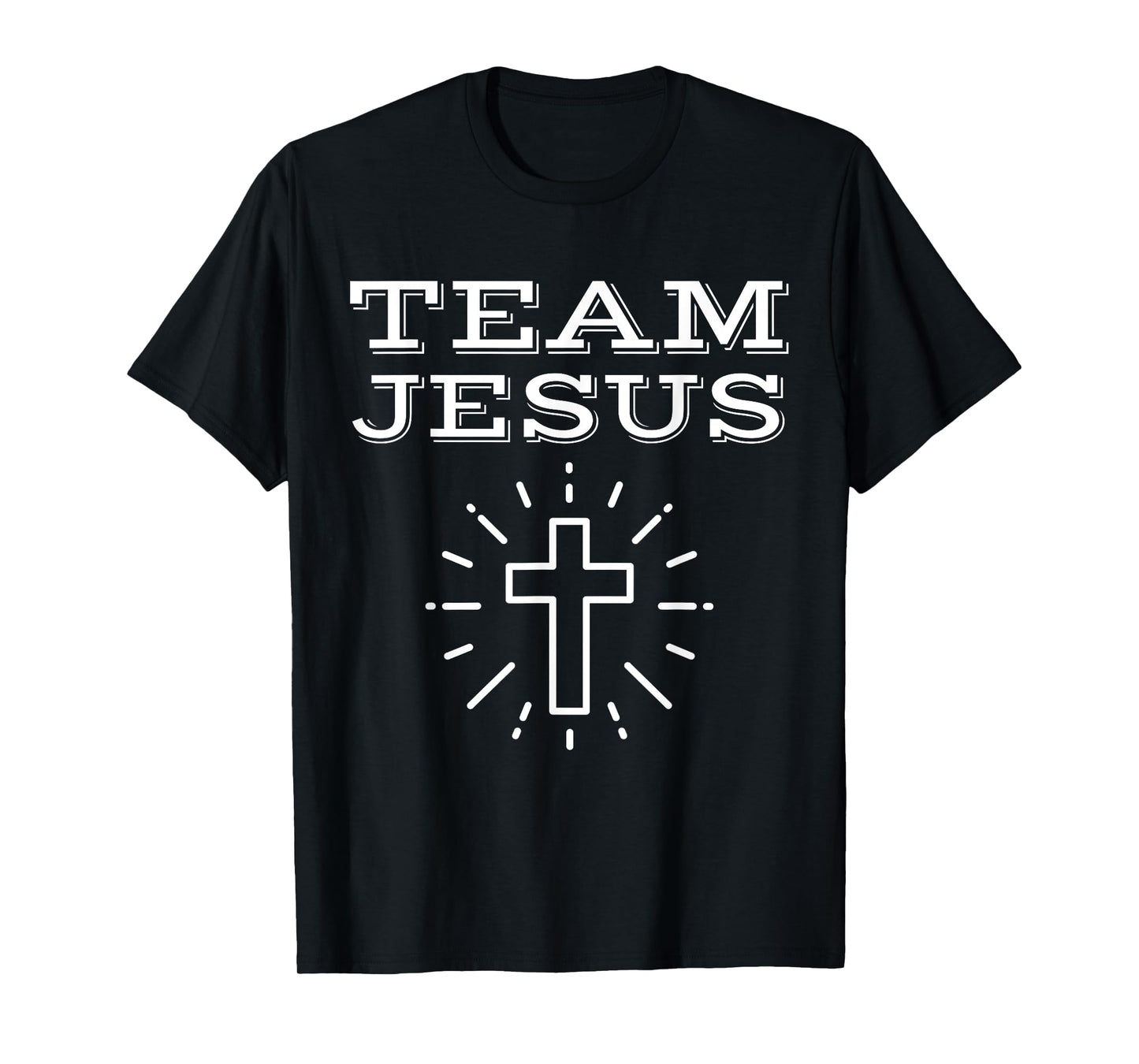 Team Jesus Fun Christian Men Women Kids Funny T-Shirt