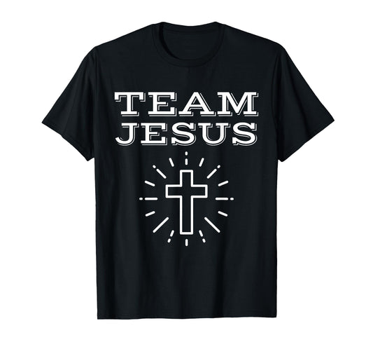 Team Jesus Fun Christian Men Women Kids Funny T-Shirt