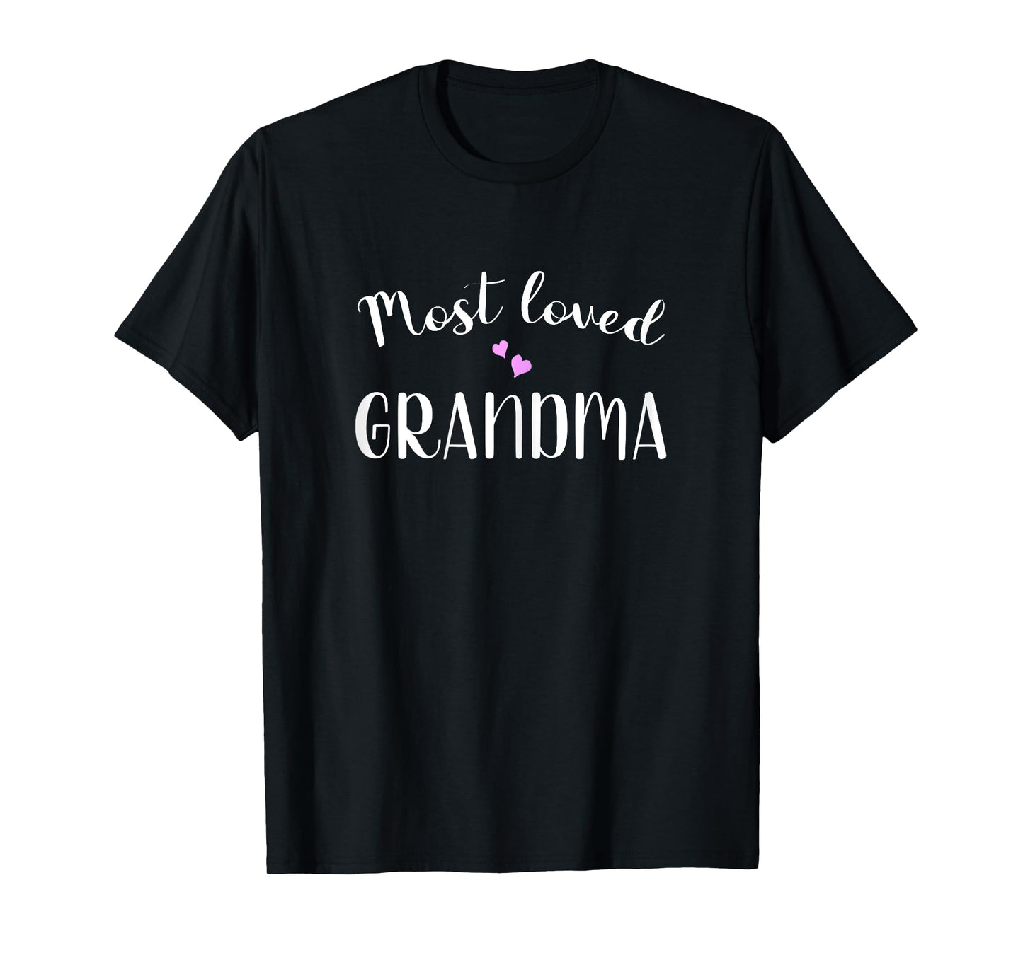 Most Loved Grandma Cute Hearts T-Shirt