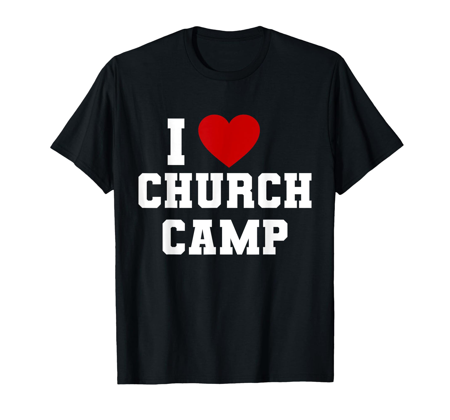 VBS I Love Church Camp Christian Church Bible School Jesus T-Shirt