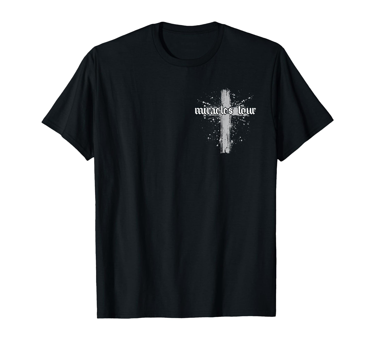 (2 Sides) Jesus Christ Miracles Tour T-Shirt