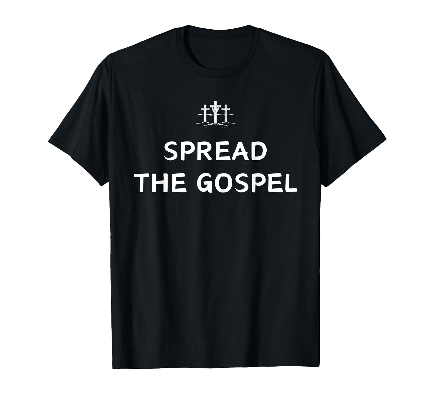 Spread The Gospel Jesus Is King Christian Cross T-Shirt