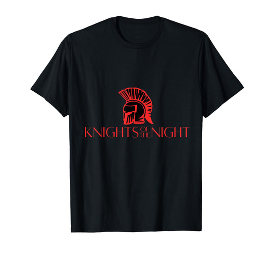 Knights of the Night. We are Unarmed (on back) T-Shirt
