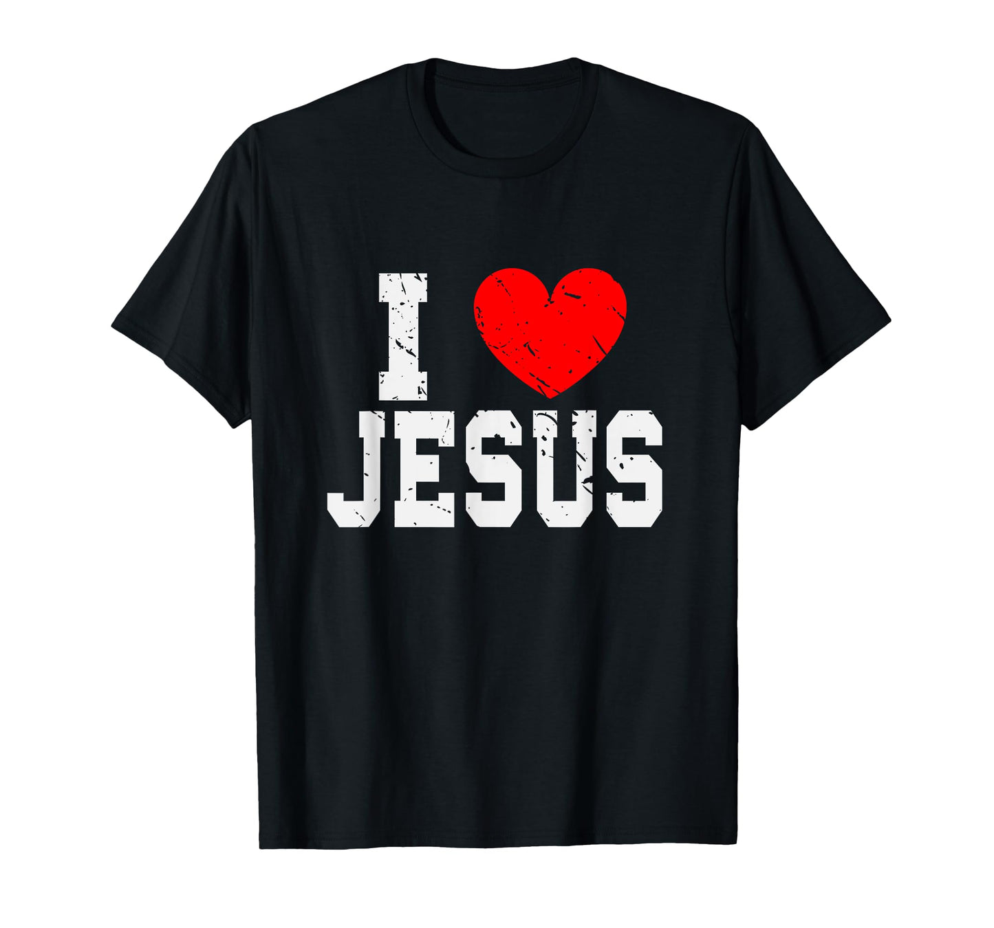 Jesus & Christian Gifts Unisex-Adults Black Modern Casual Short Sleeve T-Shirt