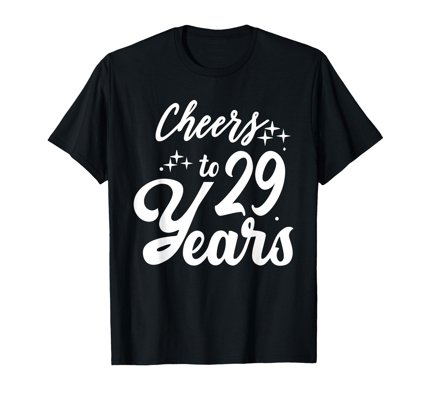 Cheers to 29 Years 29th Wedding Anniversary Couple Party T-Shirt
