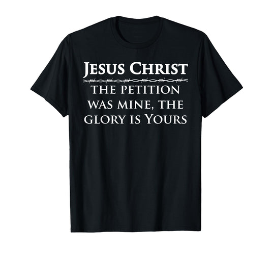 1 Samuel 1 27 Study Bible Verse Jesus Christ is Your King T-Shirt