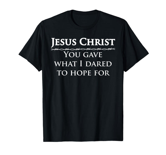1 Samuel 1 27 Study Bible Verse Jesus Christ Love The World T-Shirt