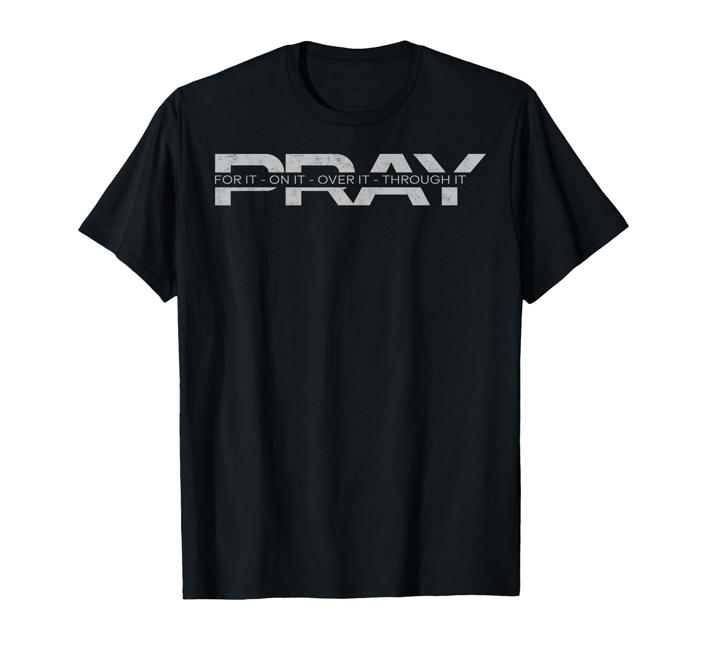 Pray Christian Prayer Tee Jesus Christ Study Bible Lover T-Shirt