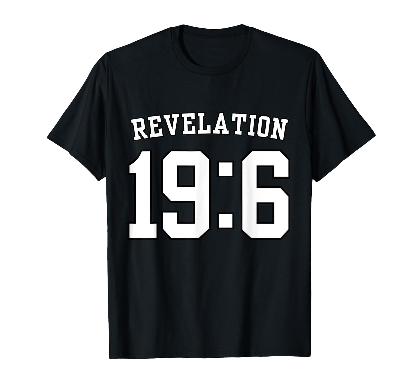 Revelation 19:6 Sports Jersey Christian Scripture Design T-Shirt