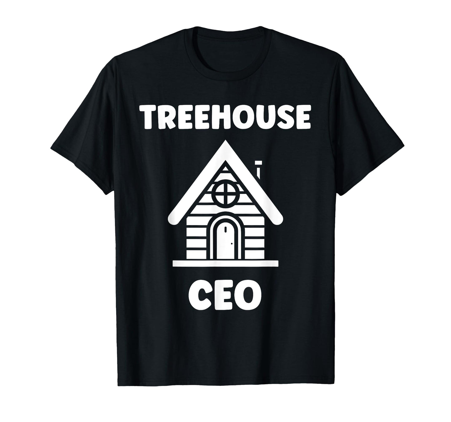 Home Nature tree house minimalist simple CEO treehouse T-Shirt