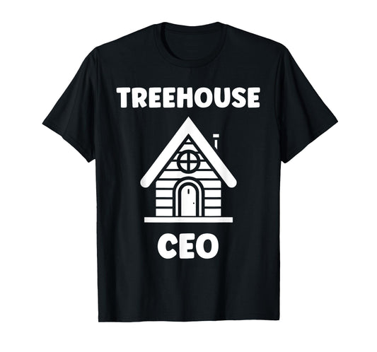 Home Nature tree house minimalist simple CEO treehouse T-Shirt