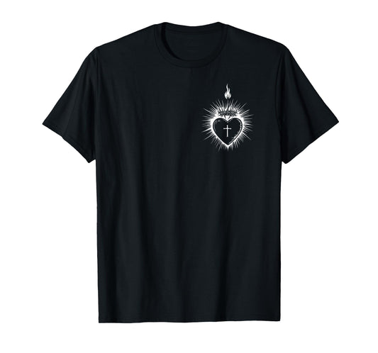 Sacred Heart of Jesus Men Women Jesus Christ Christian T-Shirt