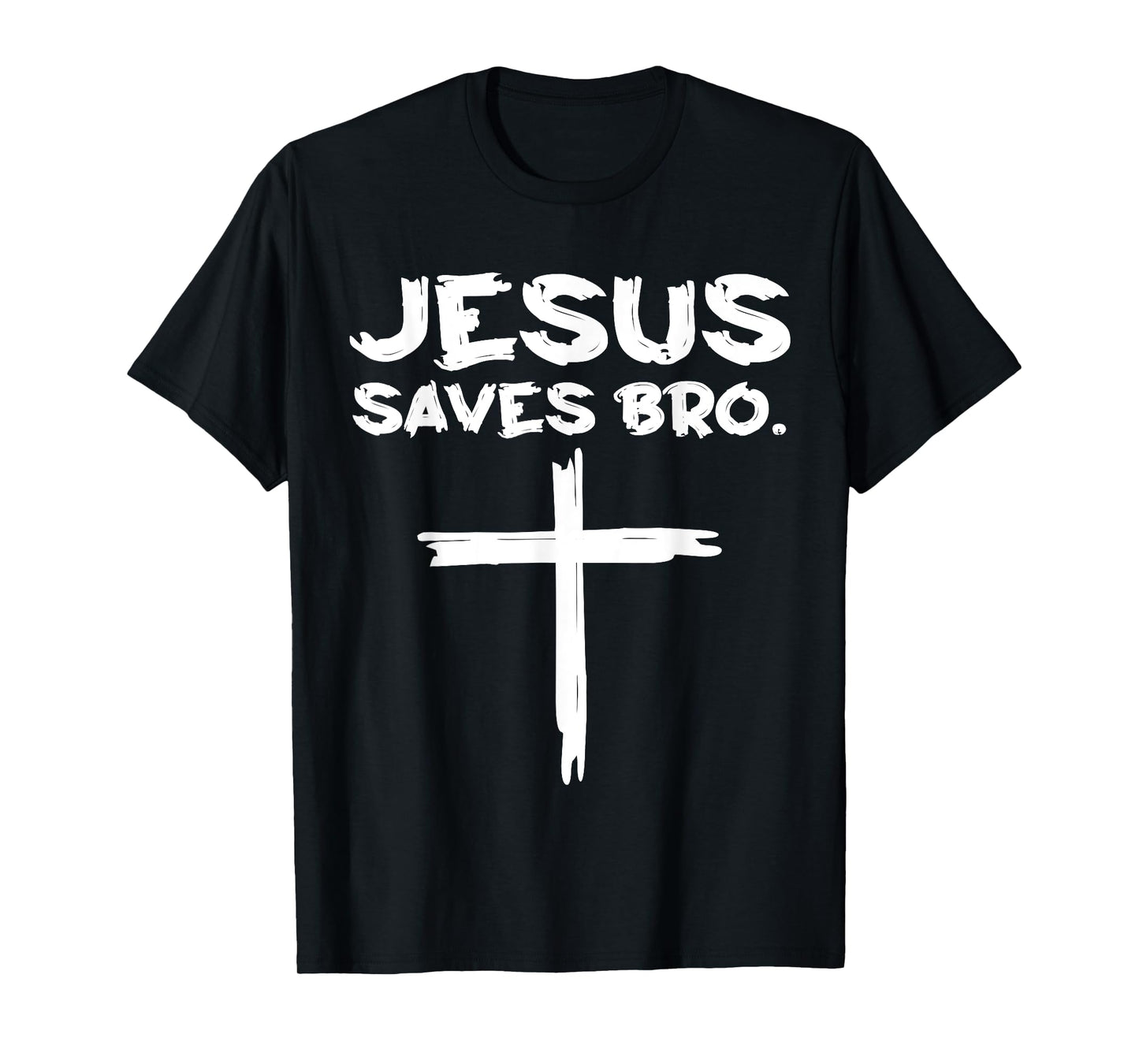 Jesus Saves Bro - Jesus Cross Vintage T-Shirt