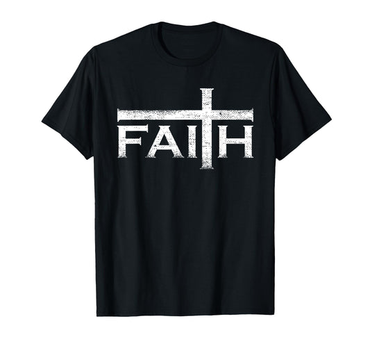 Christian Faith And Cross Jesus Believer Gift For Men Women T-Shirt