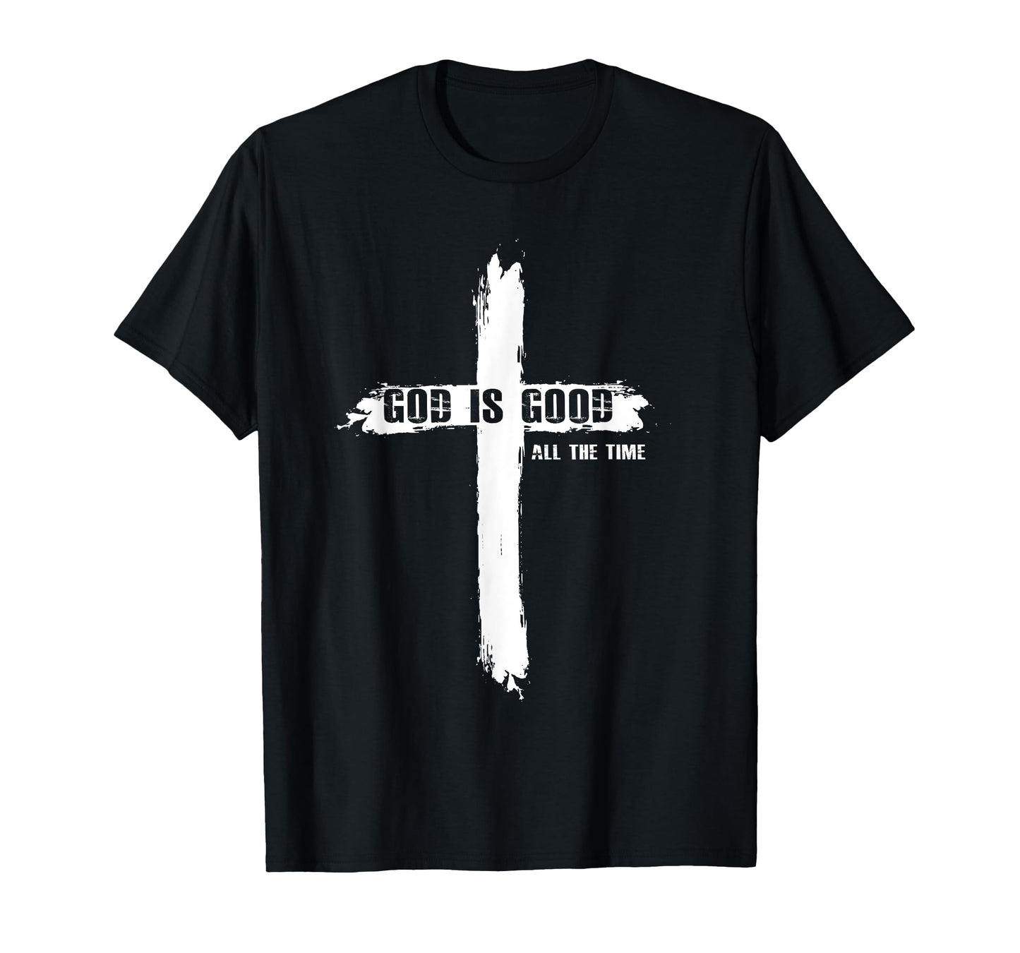 God Is Good Cross Funny Christian Shirt for Men Women T-Shirt