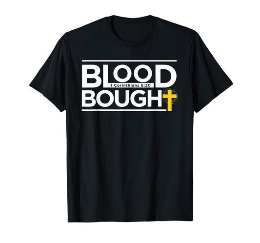 Graceful Apparel Blood Bought Christian T-Shirt Men/Women T-Shirt