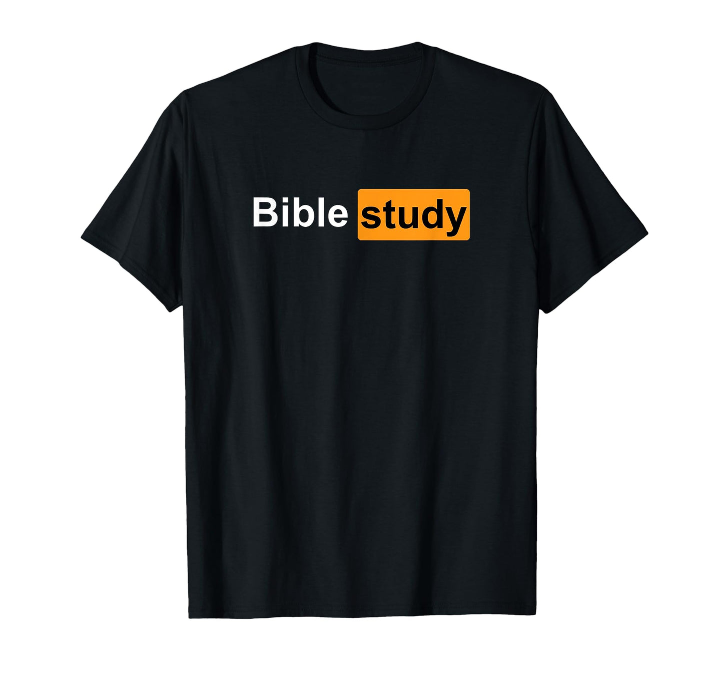Bible Study Funny Ironic Logo T-Shirt