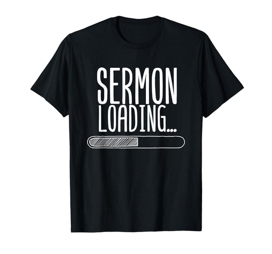 Funny Pastor Appreciation Gift | Cute Preaching Men Women T-Shirt