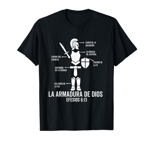 Camiseta cristiana en espanol Versiculo Spanish Christians T-Shirt