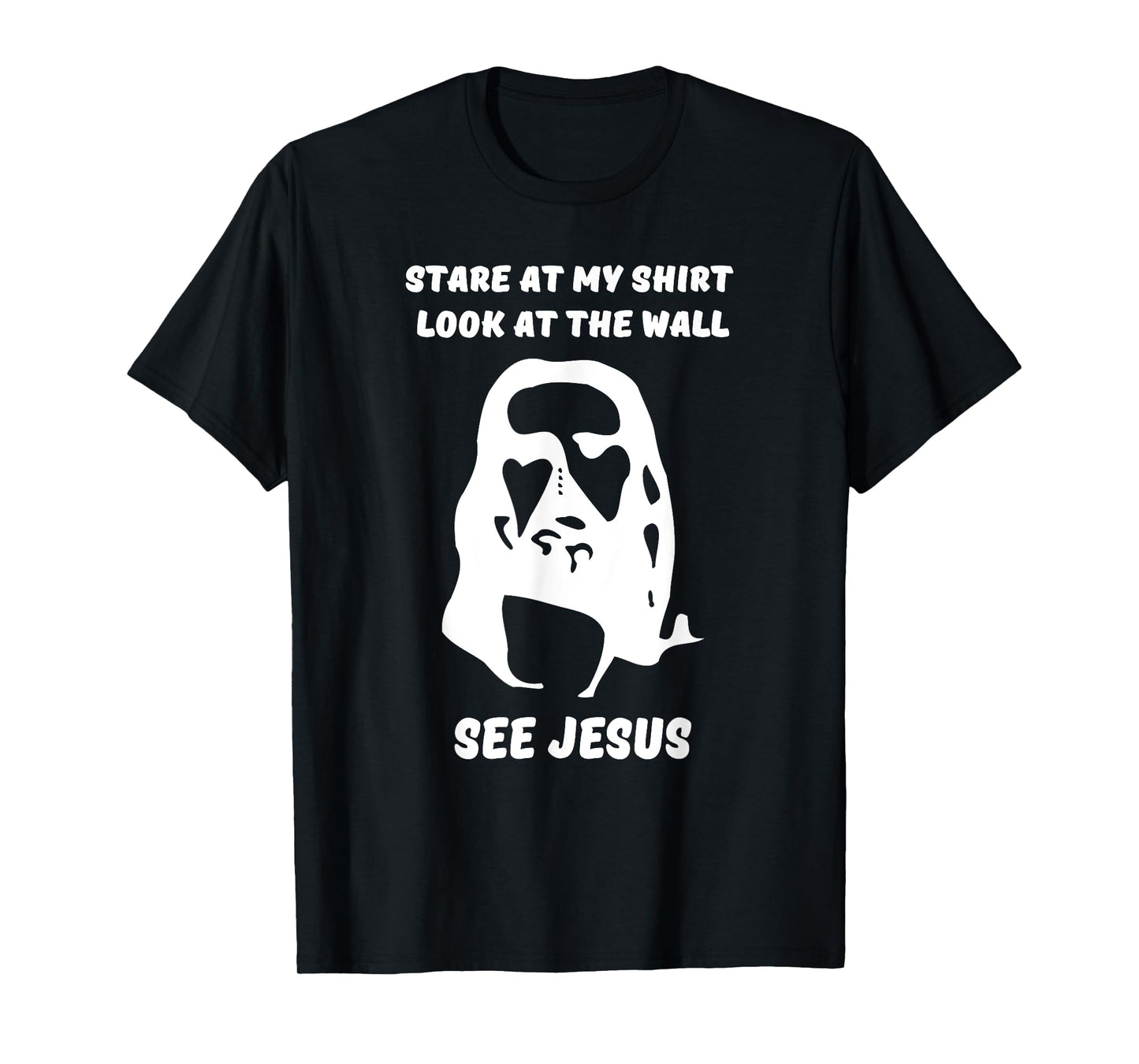 Easter Gift Jesus Christ Christian Gift Optical Illusion T-Shirt