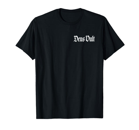 DEUS VULT GOD WILLS IT LATIN PHRASE KNIGHTS TEMPLAR T-Shirt