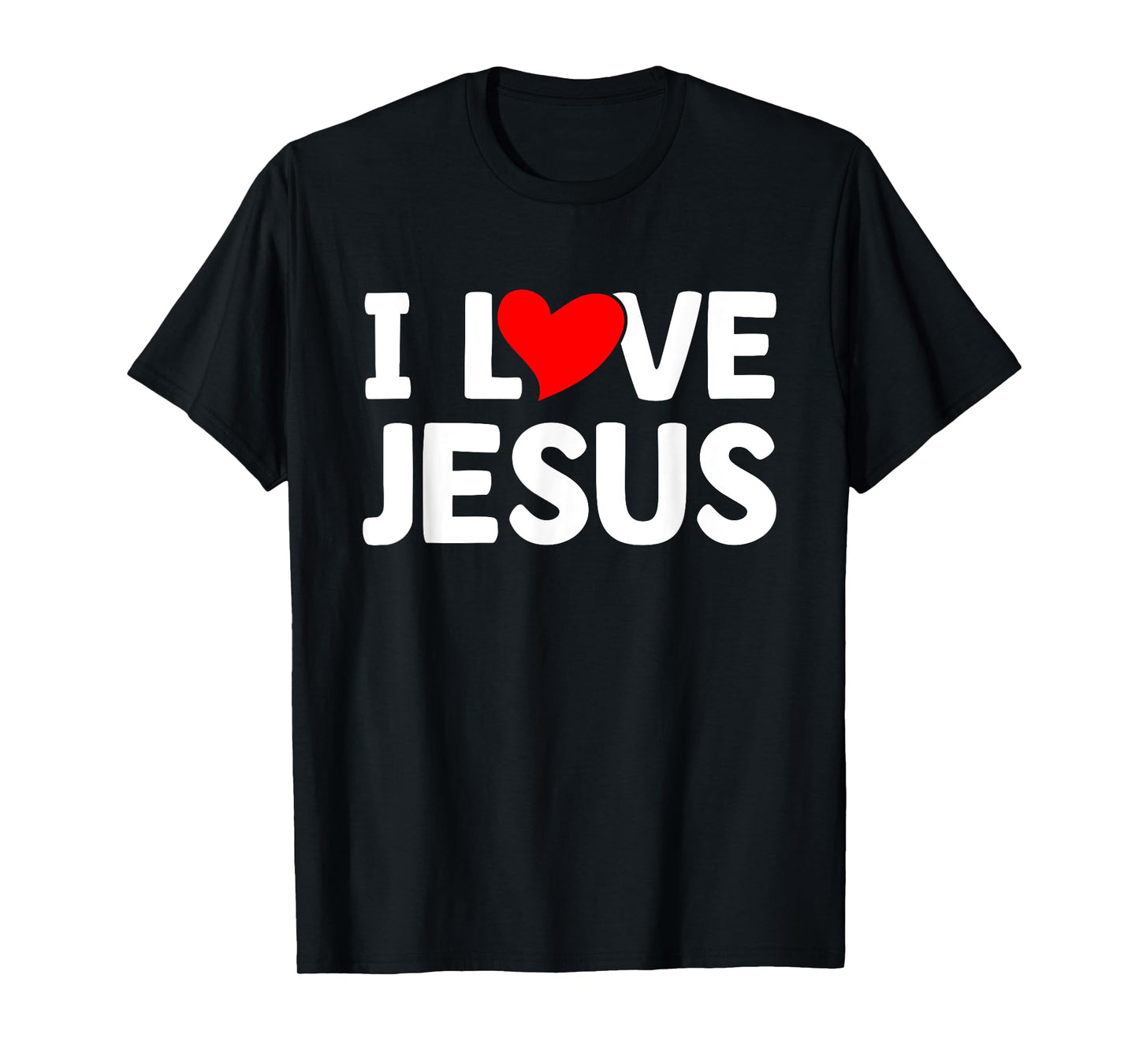 I Love Jesus I Christianity T-Shirt
