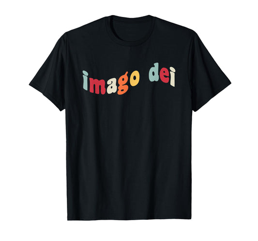 Imago Dei Made In The Image Of God Christian Bible Verse Fan T-Shirt