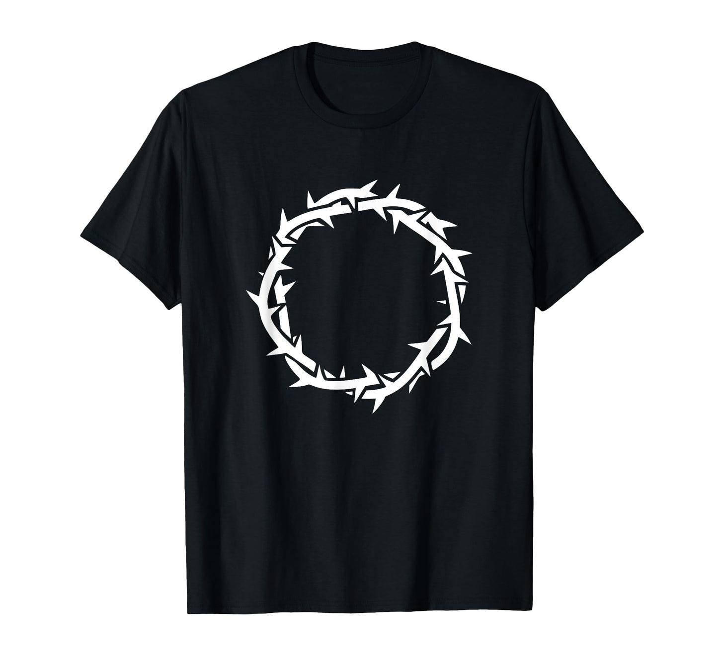 Jesus Crown of Thorns. Christian faith devotional T-Shirt