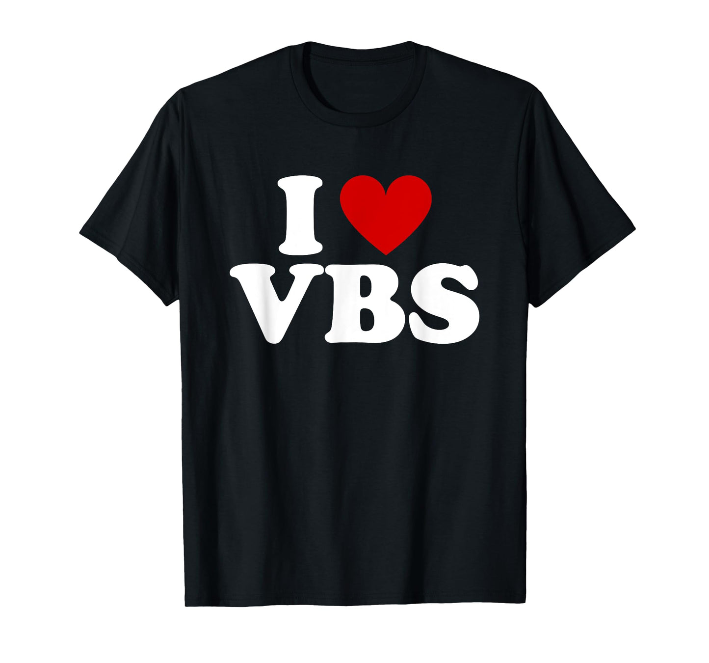 VBS I love Vacation Bible School Christian VBS Church Jesus T-Shirt