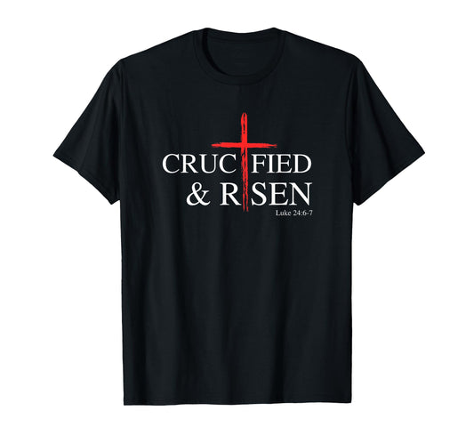 Easter Christian He Is Risen Sun Resurrection Men Women Kids T-Shirt