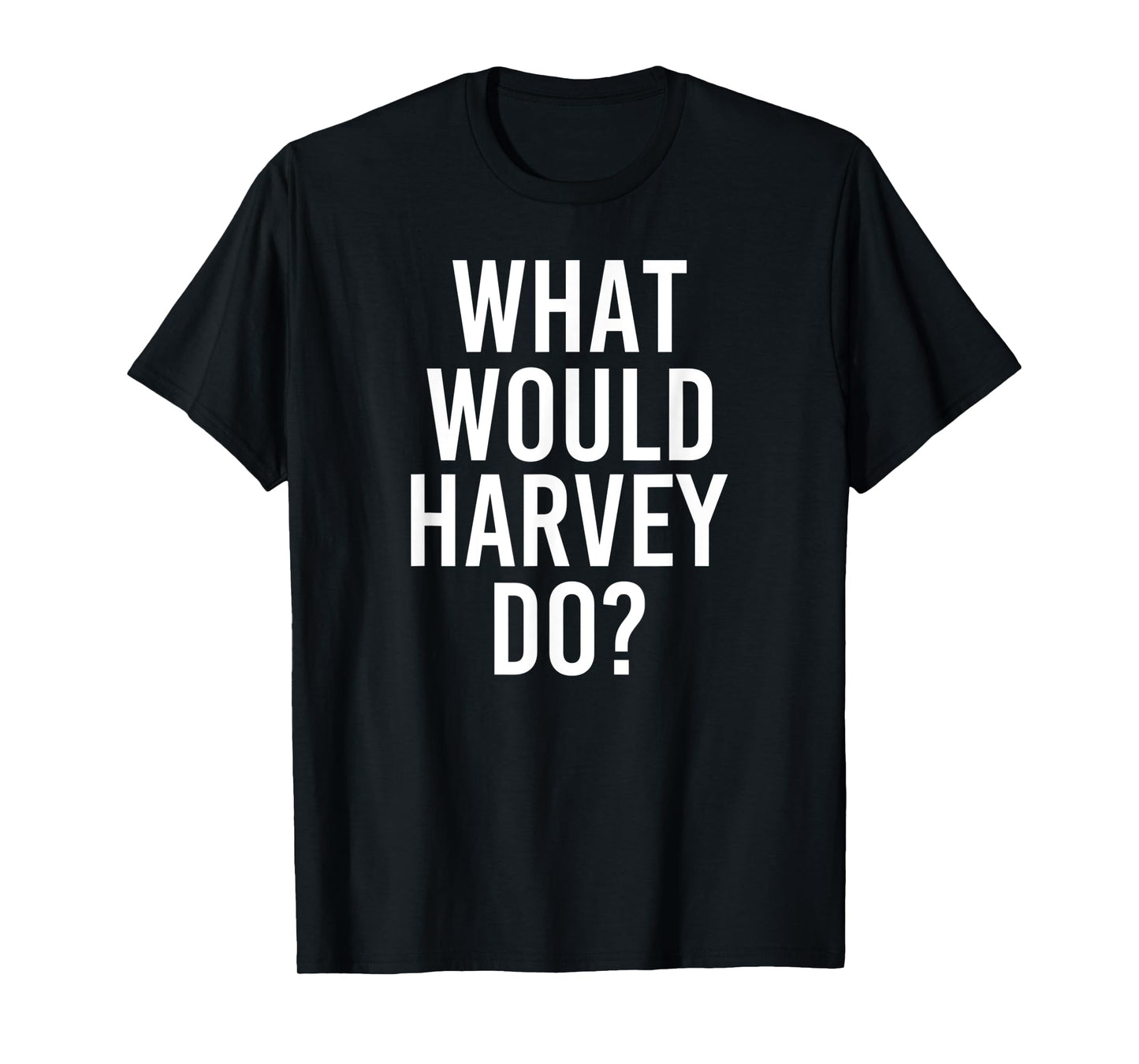 What Would HARVEY Do Funny Personalized Name Joke Men Gift T-Shirt