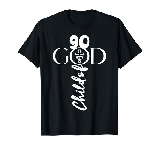 GOD 90 YEARS JESUS 90th BIRTHDAY T-Shirt