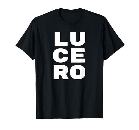 LUCERO Personalized Retro Girls Custom LUCERO Name T-Shirt