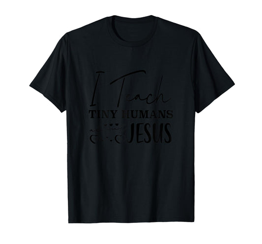 Funny Christian Teacher Design Humor Cool Christian Teacher T-Shirt for Women