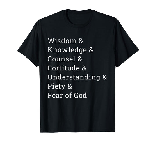 7 Gifts Of The Holy Spirit T-Shirt
