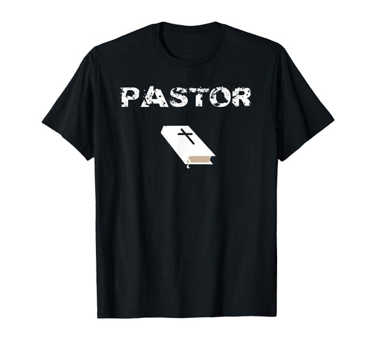 Church Pastor T Shirt Gift Church Leader Clergy Pastoral Tee T-Shirt