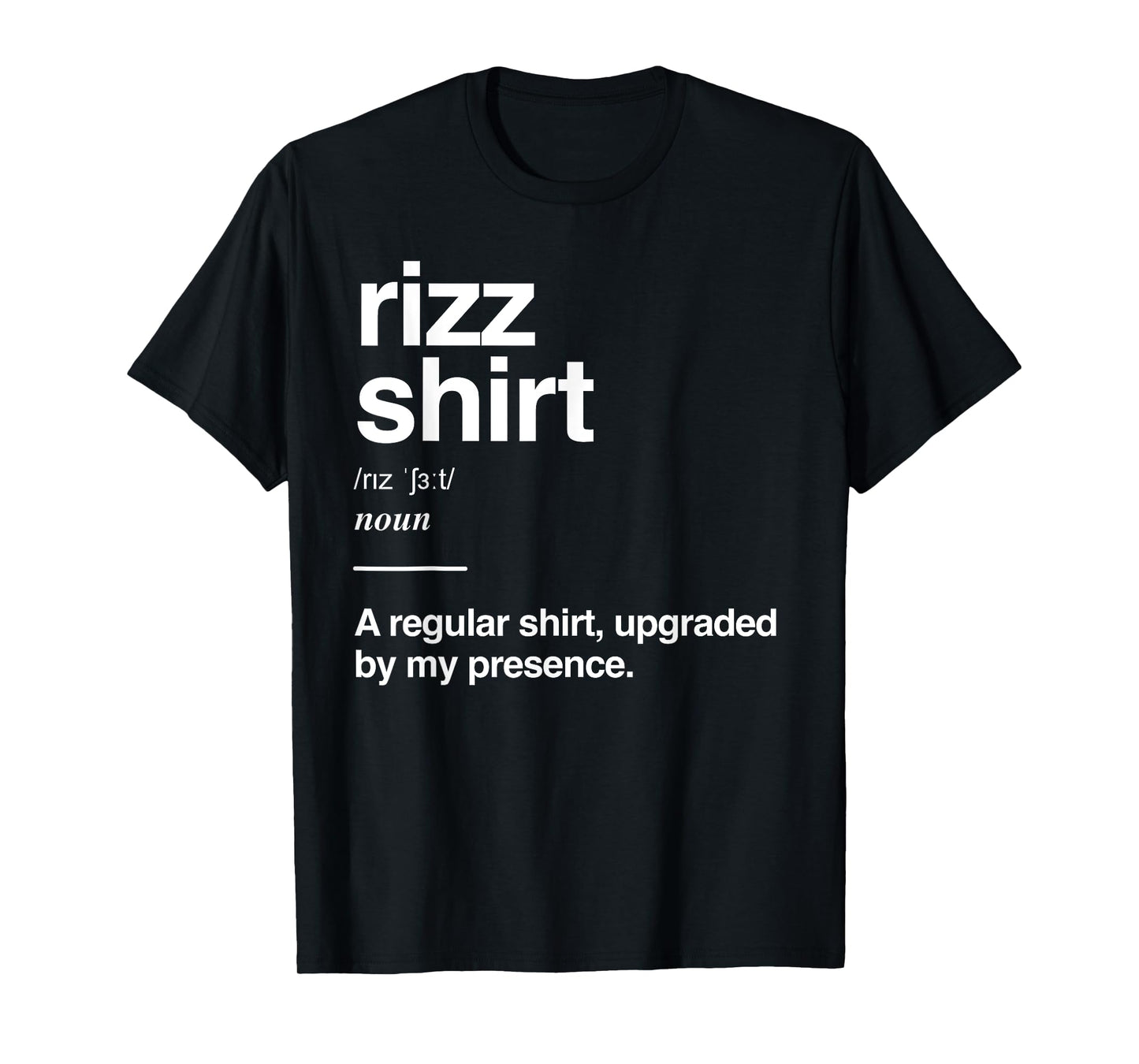 Funny Rizz Gen Alpha Slang Charisma Meme Rizz T-Shirt